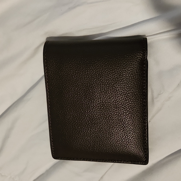 NEW Coach mens wallet with removable id wallet Mahogany dark brown - Picture 6 of 6